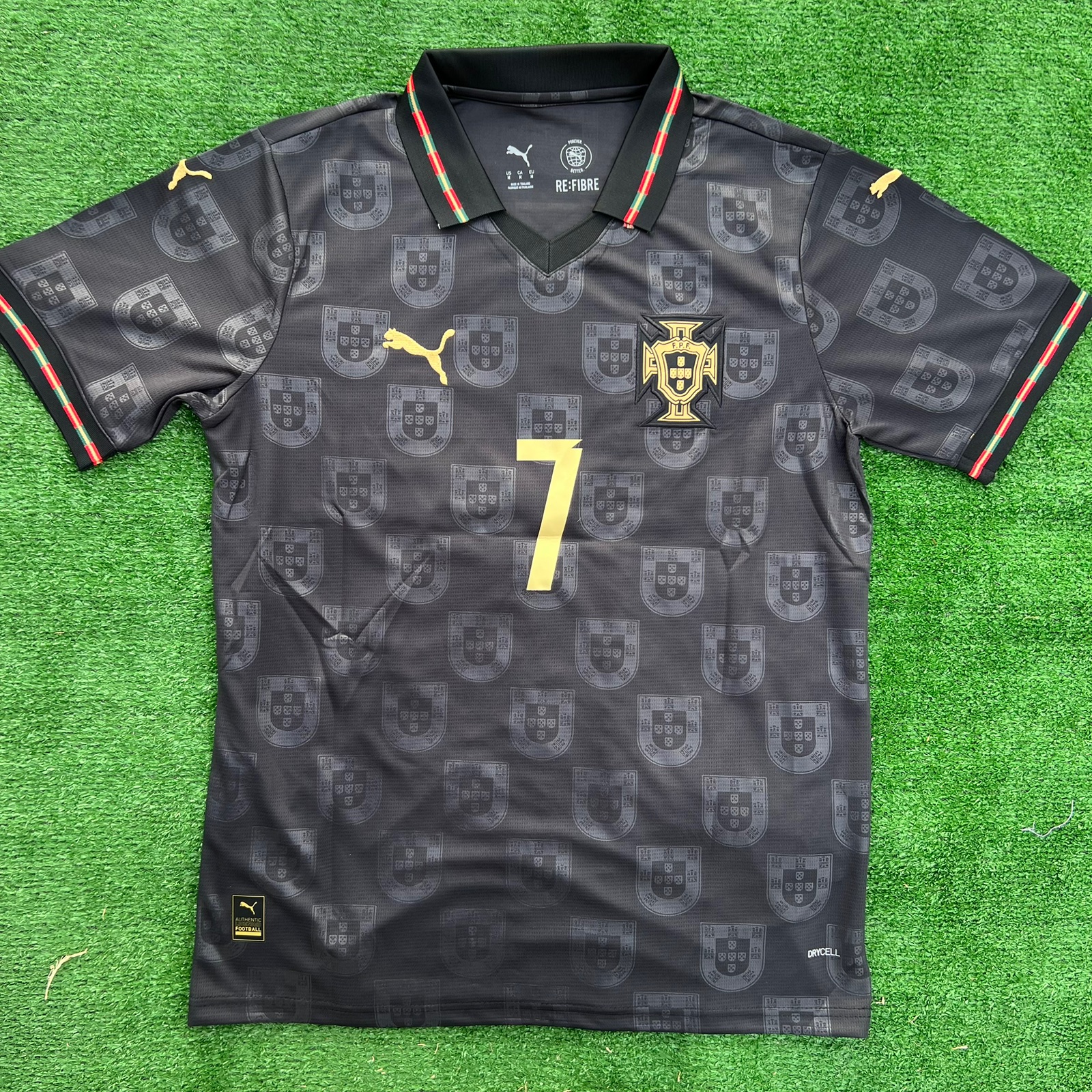 Portugal Pantera Negra 2026 — Ronaldo #7 (Fan)