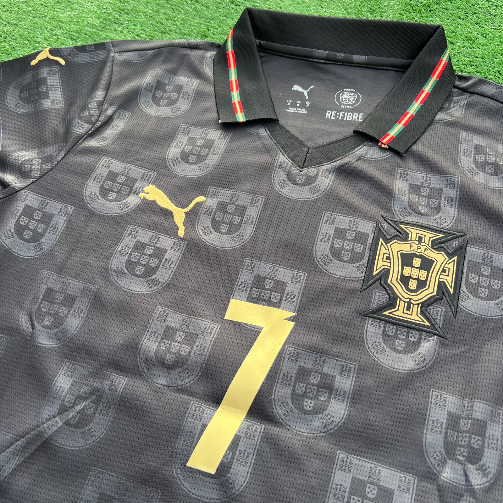 Portugal Pantera Negra 2026 — Ronaldo #7 (Fan) - Imagen 3